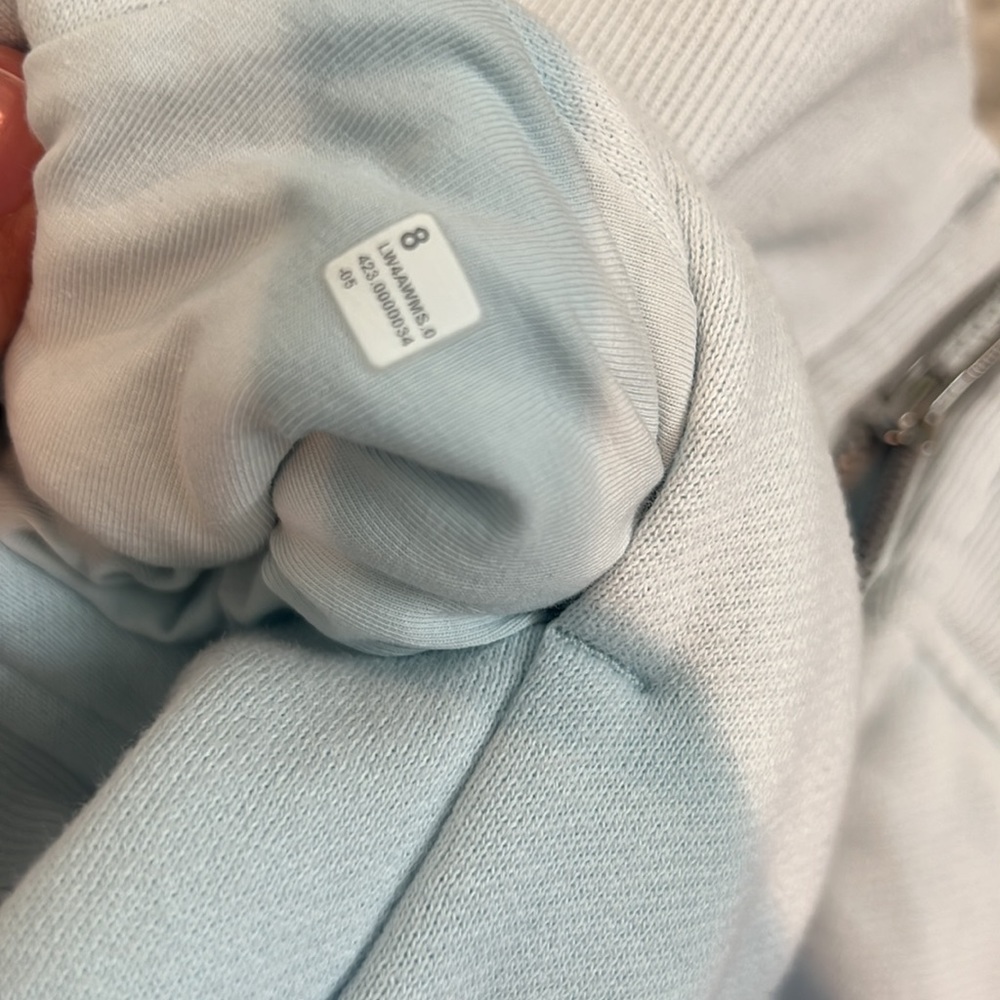 Lululemon scuba zip up hoodie baby blue - Picture 13 of 15